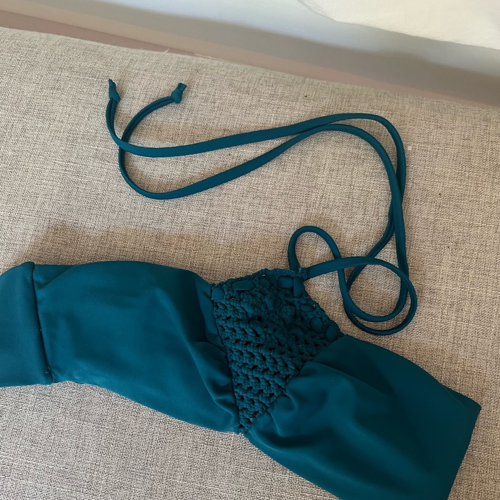 Navy blue bikini set